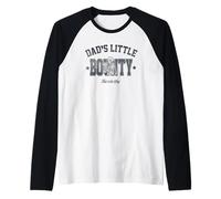 The Mandalorian Daddy's Little Bounty Fête des pères Manche Raglan
