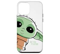 The Mandalorian The Child Don't Push My Buttons Blanc Coque pour iPhone 12 Mini