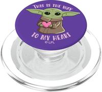 The Mandalorian The Child This is The Way to My Heart PopSockets PopGrip pour MagSafe