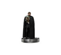 Star Wars The Mandalorian Luke Skywalker And Grogu The Child Art Scale Figure Noir