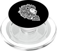 The Mane Event Lion Jeu de Mots Humoristique PopSockets PopGrip pour MagSafe
