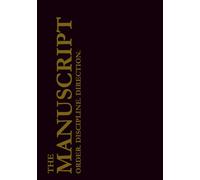 The Manuscript - Order. Discipline. Direction. A 6-Month Tactical Life Planner (Hardcover, Undated)
