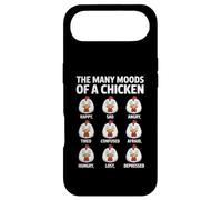 The Many Moods of A Chicken Funny Farm Bird Animal Volaille Coque pour iPhone Air