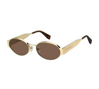 Marc Jacobs Lunettes de soleil MARC 806/S 58/19/140 métal doré/marron femme