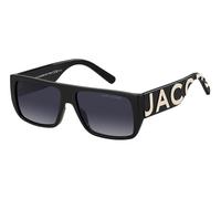 THE MARC JACOBS lunettes, modèle MARC LOGO 096, couleur noir blanc, verre 57 mm, pont 15 mm, non polarisées