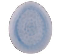 The Market Lot de 6 assiettes plates ovales 28,5 x 24 cm