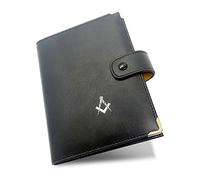 THE MASONIC COLLECTION Craft 13ème édition Emulation Ritual (poche) dans une couverture de livre franc-maçon en cuir
