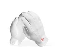 THE MASONIC COLLECTION - Gants Royal Arch 100 % coton blanc - Taille XL - Un cadeau utile pour les hommes francs-maçons, blanc, L