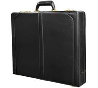 THE MASONIC COLLECTION Mallette Layflat MM/WM de la franc-maçon - Etui souple en simili cuir noir avec serrure - Cadeau pour homme