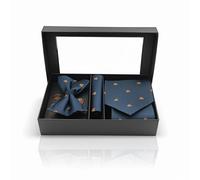THE MASONIC COLLECTION Royal Arch Chapter Coffret cadeau - Cravate, nœud papillon, mouchoir - Fabriqué en soie, boutons de manchette et épinglette - Tenue formelle franc-maçon et coffret cadeau