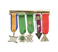 The Masonic Exchange Allied maçonnique degrés Poitrine Jewel