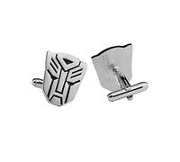 The Masonic Exchange Transformer Autobot Boutons de Manchette en Argent - 2,7 cm de Haut
