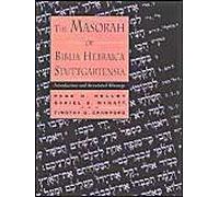 The Masorah Of Biblia Hebraica Stuttgartensia