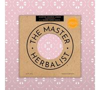 The Master Herbalist Doublures de tiroir parfumées à la Lavande et à l'huile de neem dans Un imprimé géométrique Gris Doux | Répulsif Naturel Anti-Mites (plié). Fabriqué en Grande-Bretagne. (Rose)