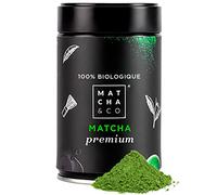Matcha &amp CO Thé Cérémonial Matcha Premium 80g