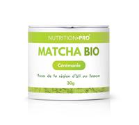 Thé Matcha Cérémonie Bio 30g Poudre Japon Uji Grade Suprême Énergie, Concentration & Rituel Zen