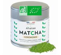 Thé Matcha Cérémonie BIO japonais - Sans amertume - Récolté à la main - Qualité cérémonielle - 30g - Anatae Marque française