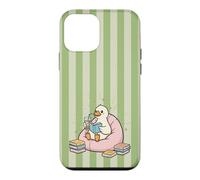 Thé Matcha Cute Bird Kawaii Duck Bookish Goose Green Fun Coque pour iPhone 12 Mini