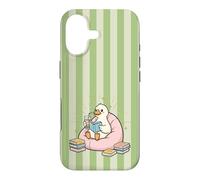 Thé Matcha Cute Bird Kawaii Duck Bookish Goose Green Fun Coque pour iPhone 17