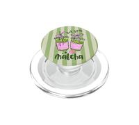 Thé Matcha Girlie Green Fun PopSockets PopGrip pour MagSafe