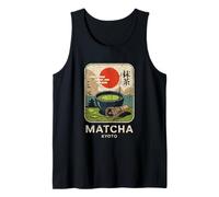 Thé Matcha Japon Kyoto Rétro Japonais Kanji Souvenir Débardeur