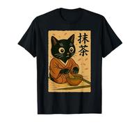 Thé Matcha Japonais Chat Kawaii Anime Lover Design T-Shirt