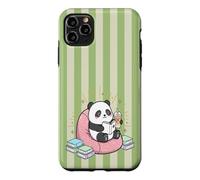 Thé Matcha Mignon Kawaii Panda Bookish Summer Green Fun Tea Coque pour iPhone 11 Pro Max