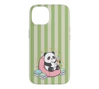 Thé Matcha Mignon Kawaii Panda Bookish Summer Green Fun Tea Coque pour iPhone 14