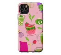 thé Matcha Rose Smoothie Fraise Coque pour iPhone 11 Pro Max