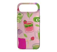 thé Matcha Rose Smoothie Fraise Coque pour iPhone Air