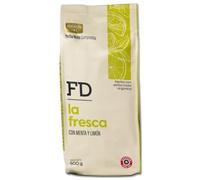 Thé Mate FD Menta Limon 0,5 kg | Thé mate paraguayique | Fede Rico Elaborada avec parfum citron et menthe, feuilles et petites branches | Parfait pour le terrier