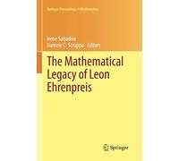 The Mathematical Legacy Of Leon Ehrenpreis