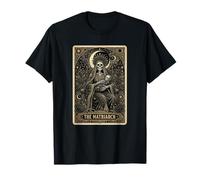The Matriarch Tarot Card Squelette Mère & Bébé Fête des Mères T-Shirt