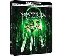 The Matrix Reloaded 4K Ultra HD Limited Edition Steelbook / Import / Includes Region Free Blu Ray