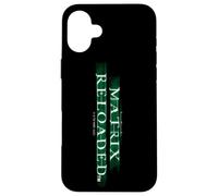 The Matrix Reloaded Enter The Reloaded Logo Coque pour iPhone 16 Plus