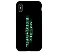 The Matrix Reloaded Enter The Reloaded Logo Coque pour iPhone X/XS