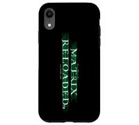 The Matrix Reloaded Enter The Reloaded Logo Coque pour iPhone XR