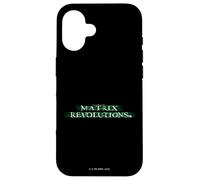 The Matrix Revolutions Enter The Revolution Logo Coque pour iPhone 16