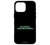 The Matrix Revolutions Enter The Revolution Logo Coque pour iPhone 16 Pro Max