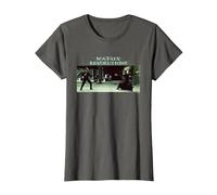 The Matrix Revolutions Neo Vs. Smith T-Shirt, Femme, Asphalte, XXL