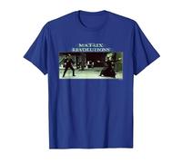 The Matrix Revolutions Neo Vs. Smith T-Shirt, Homme, Bleu Royal, M