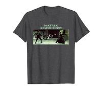 The Matrix Revolutions Neo Vs. Smith T-Shirt, Homme, Chiné Foncé, 3XL
