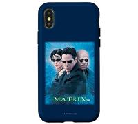 The Matrix Simulated Hacker and Heroes Coque pour iPhone X/XS