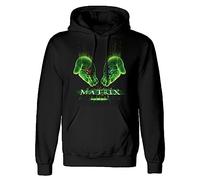 Heroes Inc. Sweat à Capuche Warner Bros 100 Matrix Hand Pills - Unisexe - Noir, Noir, M