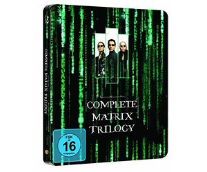 The Matrix Trilogy Blu-ray Steelbook Region Free German Import (English language)