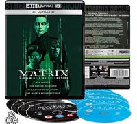 The Matrix: Ultimate 5-Movie Collection - (The Matrix / Reloaded / Revolutions / Resurrections / Animatrix) (9-Disc Box Set) [4K UHD + Blu-ray] [Region Free]