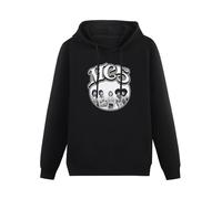 The Mc5 Garage Rock Band Retro Hoody Unisex Ptinted Hoodies Long Sleeve Men's Hooded with Pocket Black S