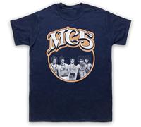 The Mc5 Garage Rock Band Retro Print T-Shirt Mens Navy M