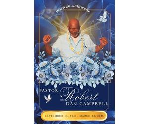 The Measure of a Man: Reverend Robert Dan Campbell Memorial Book: September 13, 1940 - March 12, 2026