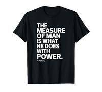 The Measure of Man Platon Dicton d'un Philosophe T-Shirt